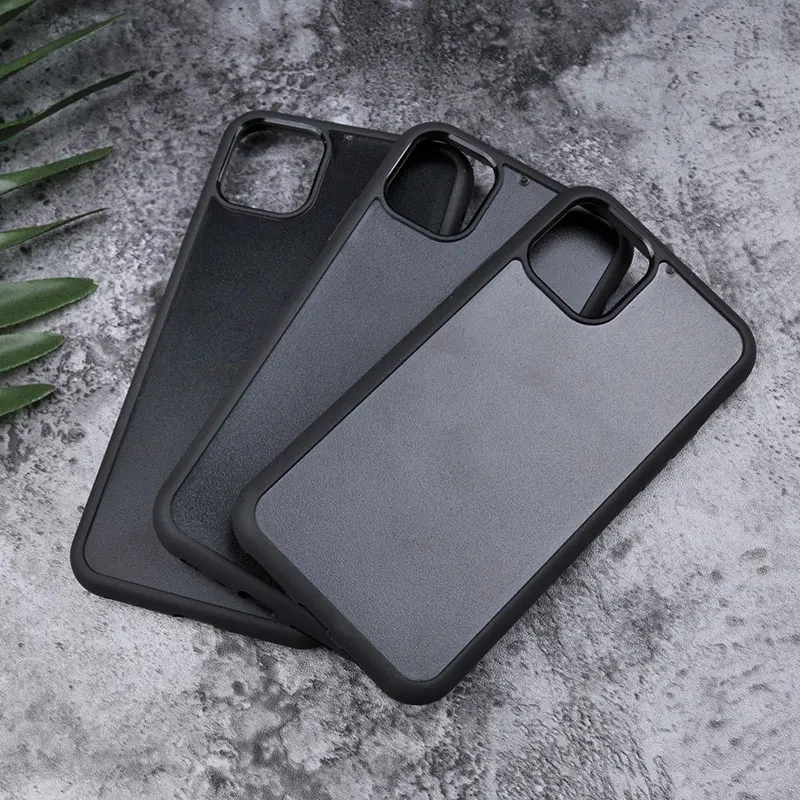 Soft Tpu Edge Hard Pc Back Blank Case For Iphone11 Pro With Groove