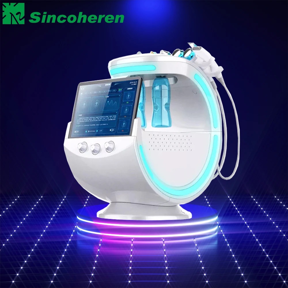 

Microdermabrasion machine 7 in 1 face beauty instrument hydra skin deep cleaning device hidrafacial