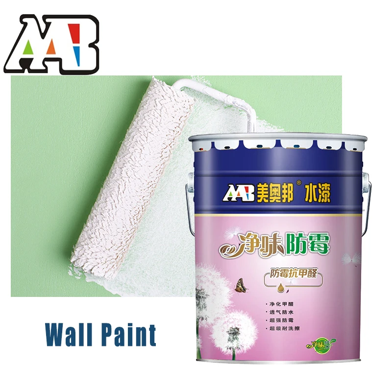 
spray liquid interior latex acrylic resin paint for room 