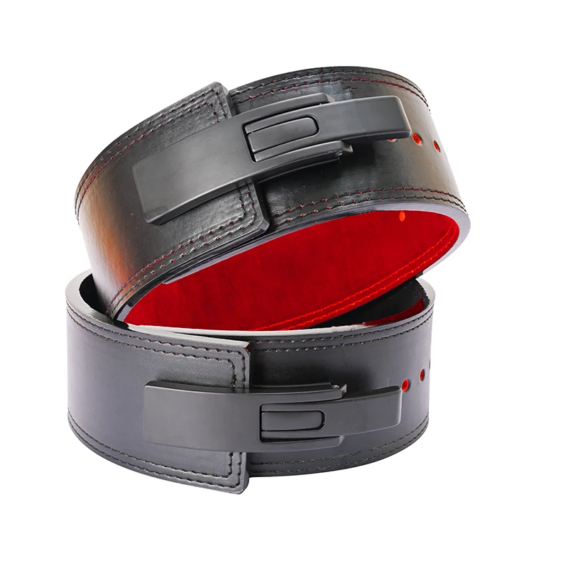 Adjustable Custom Logo Neoprene Breathable 13mm Lever Weightlifting Powerlifting Waist Support Gym Belt