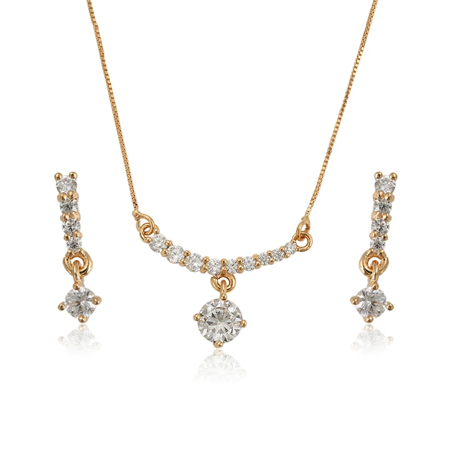 

65160 xuping fashion Simple new design colored stone set