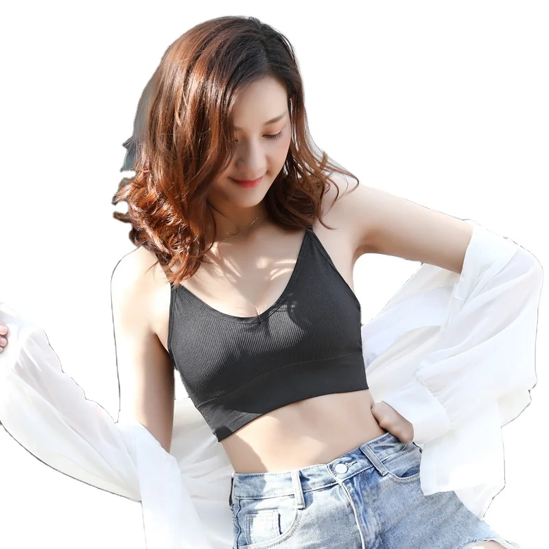 

Womens tube Seamless Sexy Tank Top Yoga Wear Camisole for Fitness Gym Sports Clothing Casual Ladies Body OEM Spandex Anti Pcs