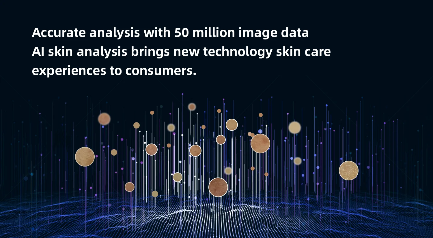 Portable dermatoscope skin detector skin hair analyzer for home and commercial use