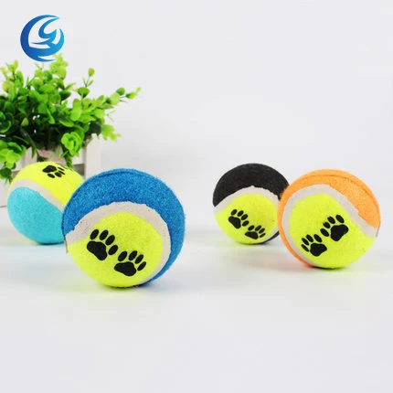 

Amazon Hot Sale fashion popular nice price Pet dog tennis training treat toy ball, Mixed