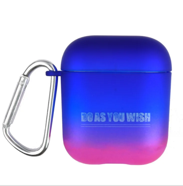 

Fashion Gradient Color Earphone Protective Case for Airpods 1 2 Candy Colorful Cover