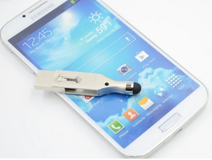 Amazon Hot-selling Waterproof Type C usb flash drives capacitive stylus USB OTG pen drive 32gb 64gb - ANKUX.COM