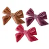 Ready To Ship Fashion Hot Velvet Hair Bow Accessories For Baby