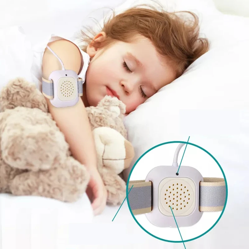 

Trending Products 2021 New Arrivals Baby Care Wet Alarm Sound And Vibration Reminders Babi Bed Wetting Alarms For Kids, Color