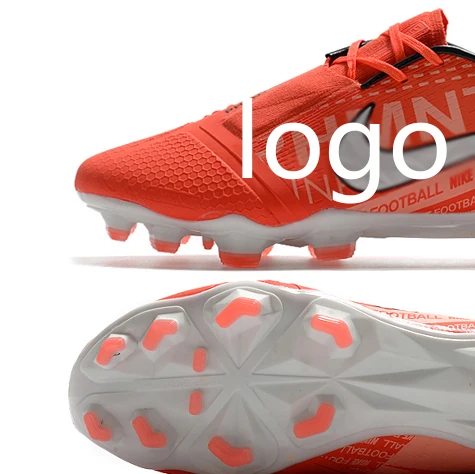 

Phantom VNM T90 Knitted breathable football shoes Genuine sneakers, Orange