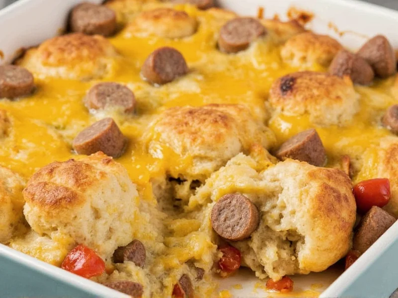 Perfect Sausage Biscuit Casserole Recipe in 30 Minutes
