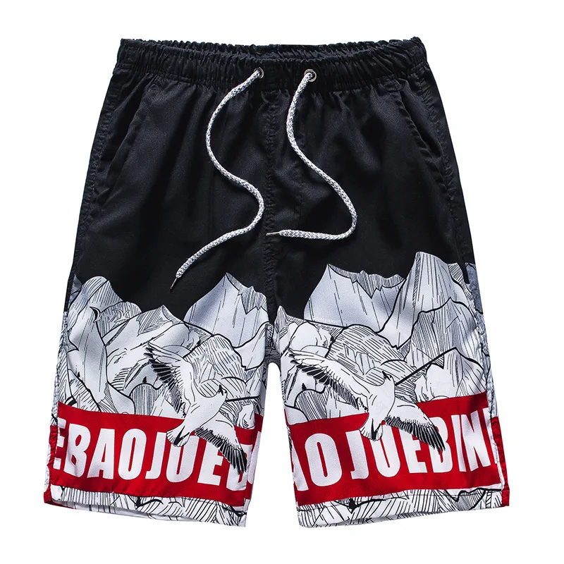 

Head turning statement making Custom own logo embroidery printing quickly dry stylish logo Low MOQ shorts for men