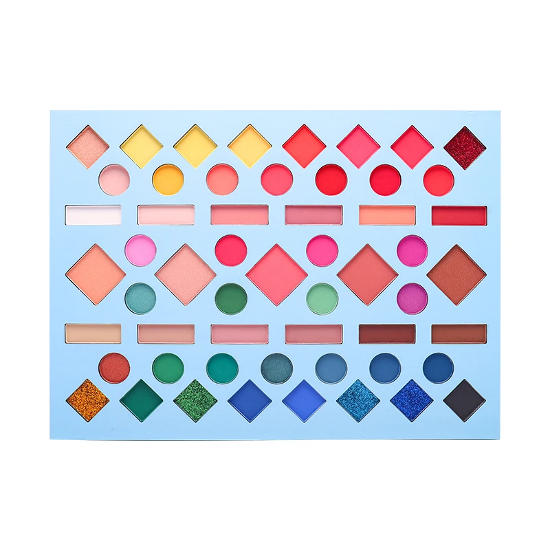 

Super Pigment Multicolor diy Single Eyeshadow Palette Customize Maquillaje With Private Label