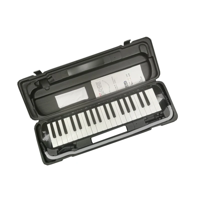

37 key piano melodica with plastic case/stainless steel plate 37 key melodica for kids, Various