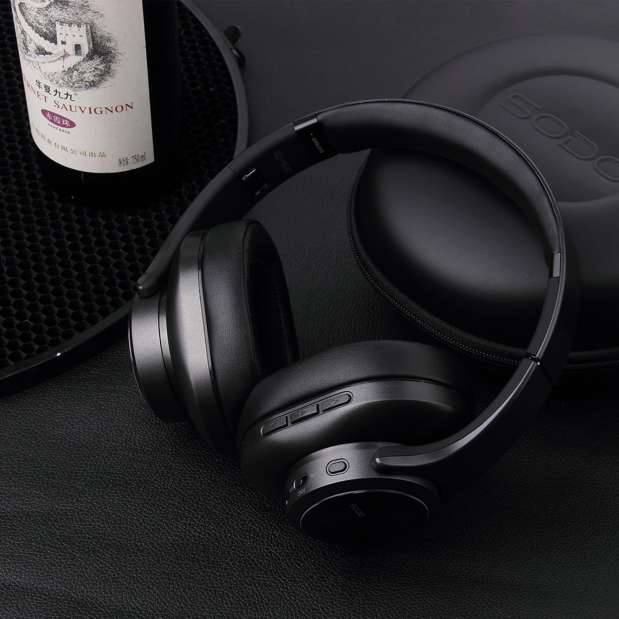 

Comfortable Wireless ANC headphone SD-600 High quality Noise Cancelling Headphone
