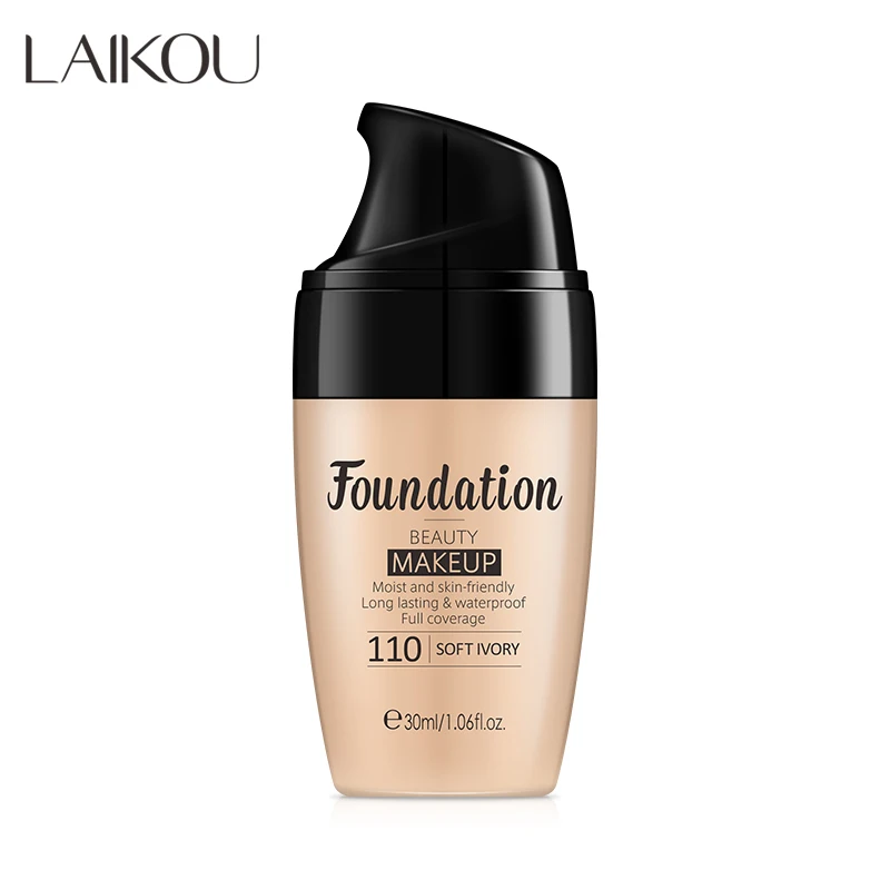 

OEM/ODM LAIKOU moisturizing foundation makeup base lasting concealer liquid