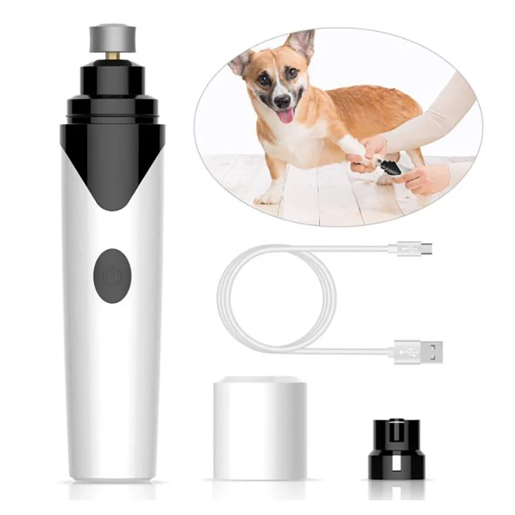 

RTS Hot Sale Electric Pet Nail Clippers Cat Dog Toe Claw Trimmer Pet Nail Grinder, Solid