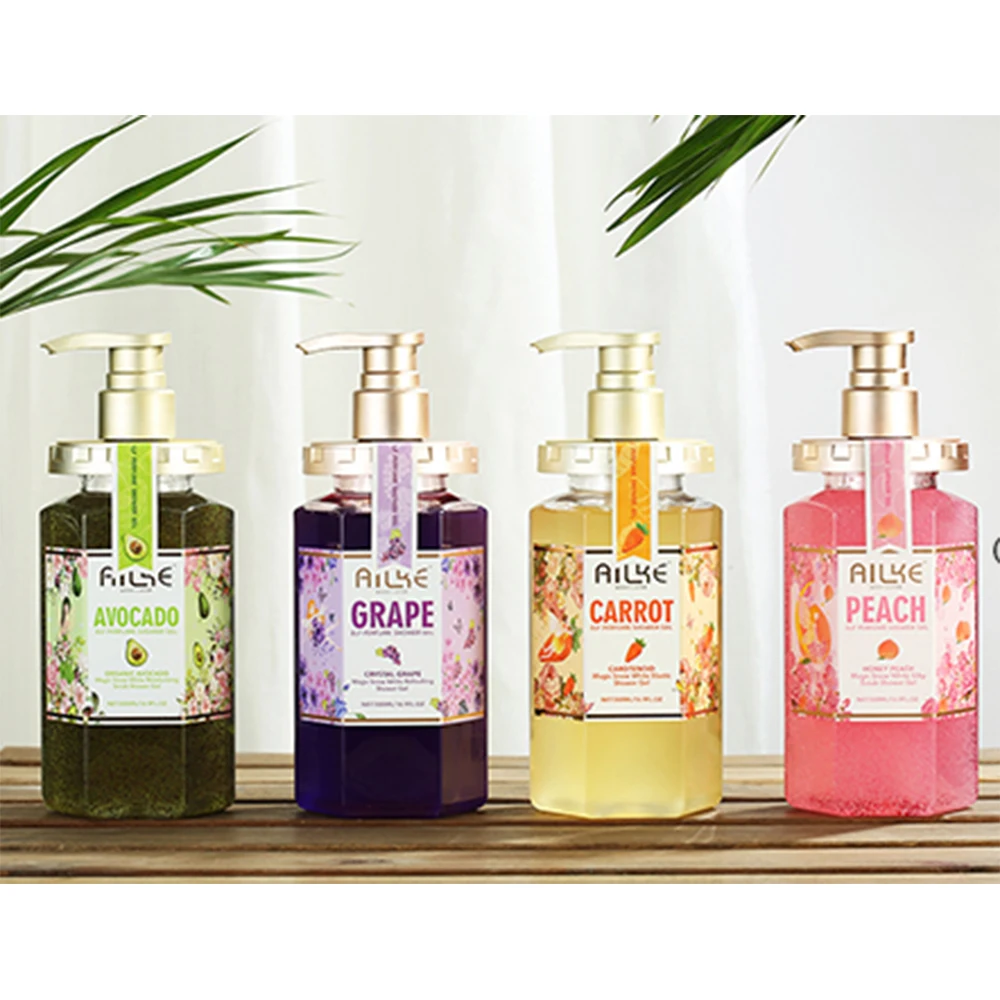

Perfume Bath Moisturizing 500 ml Skin Whitening Shower Gel Body Wash for Women