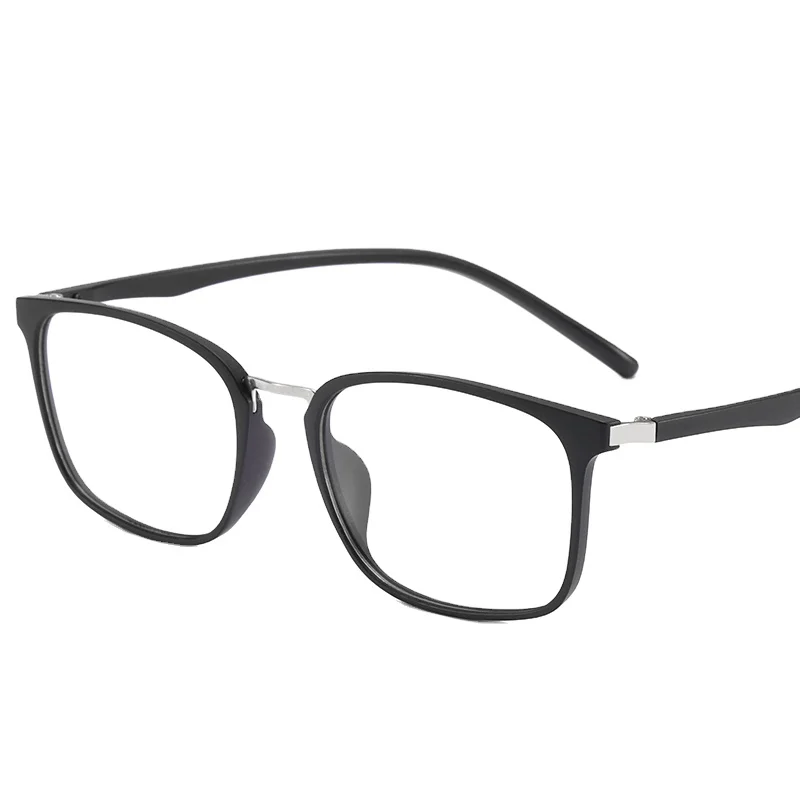 

RENNES [RTS] New men and women literary square spectacle fashion transparent tr90 optical glasses, Customize color