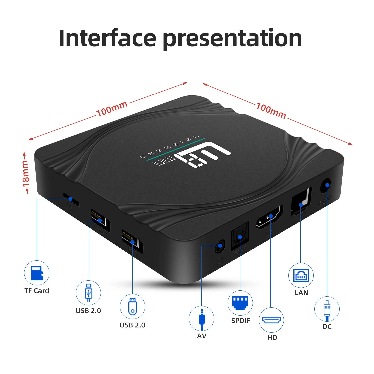 
Factory price rk3228a iptv internet tv set top box android 9.0 4k smart roku tv box 