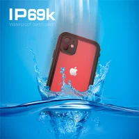 

For iPhone 11 Pro Max Waterproof case, for Apple 11 case With Touch ID Clear Waterproof Mobile Phone Pouch Case Cover