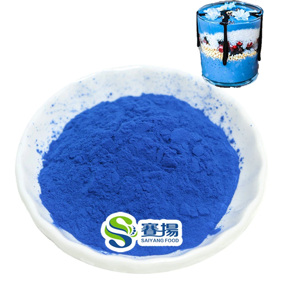 

100% Pure Phycocyanin E3 E6 E18 E25 E40 Powder Price Water Soluble Blue Pigment Phycocyanin Powder Spirulina Extract