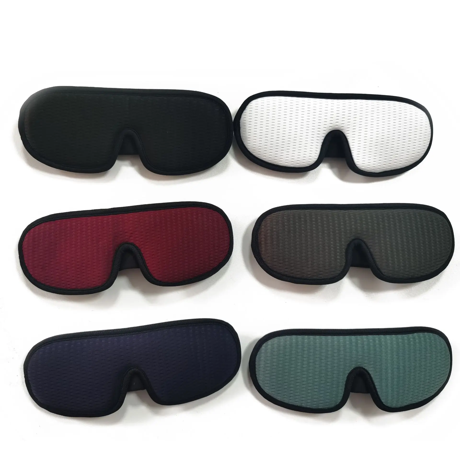 

Private Label 3D Contoured Cup Concave Molded Night Sleep Eye Mask for Men Women