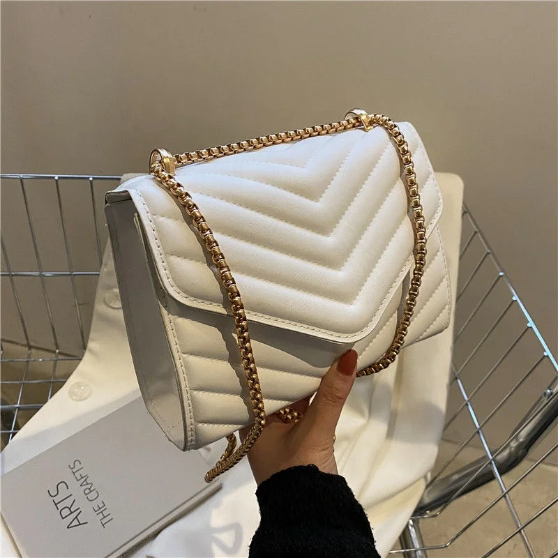 

2022 New High Quality Fashion Quilted Pattern Chain Square Bags Women Handbags Ladies Puses And Handbags, Customizable