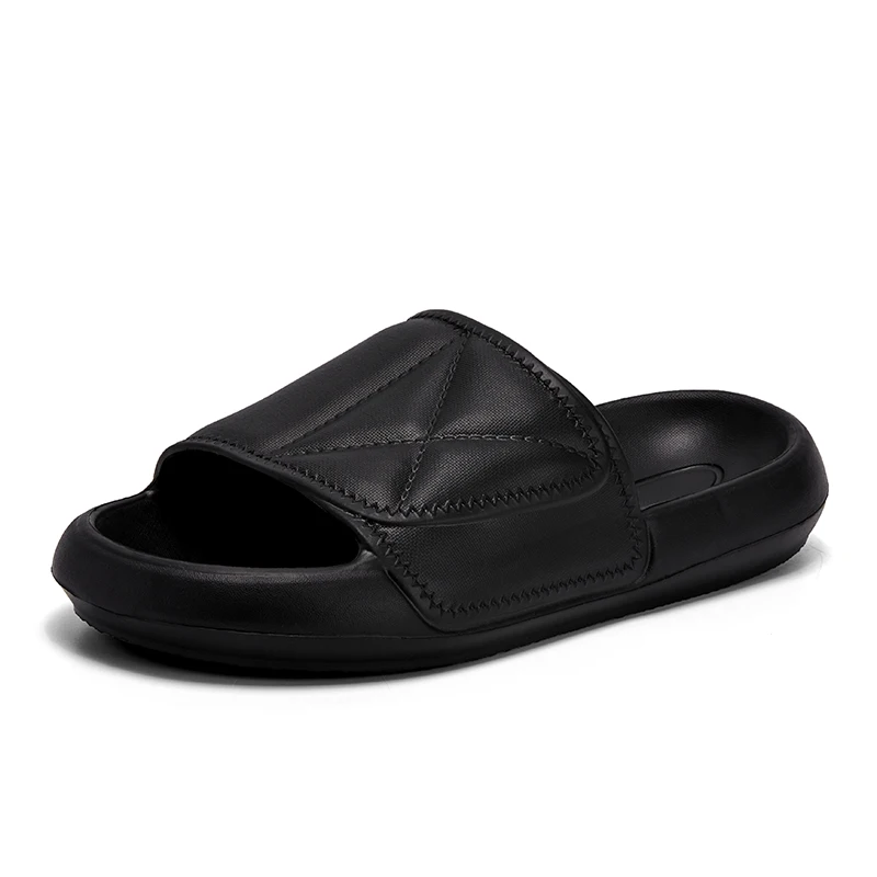 

OEM/ODM All Season durable couple cute chancla unisex footwear home indoor house bedroom slides slippers for men
