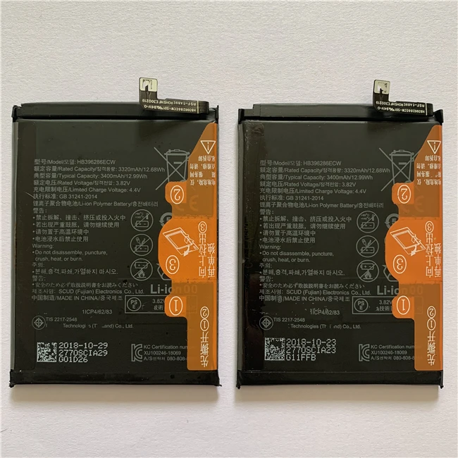 

Factory wholesale Mobile phone battery HB396286ECW for Huawei Honor 10 Lite
