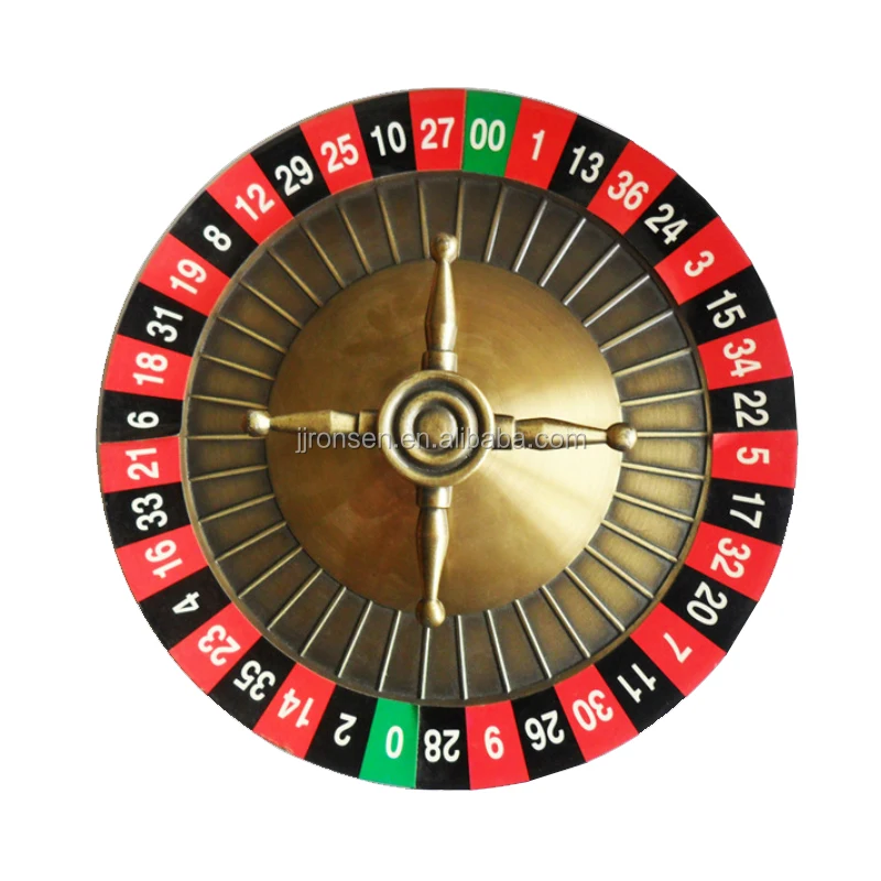 Casino 15" Deluxe High Density Board Russian Roulette Wheel Set For