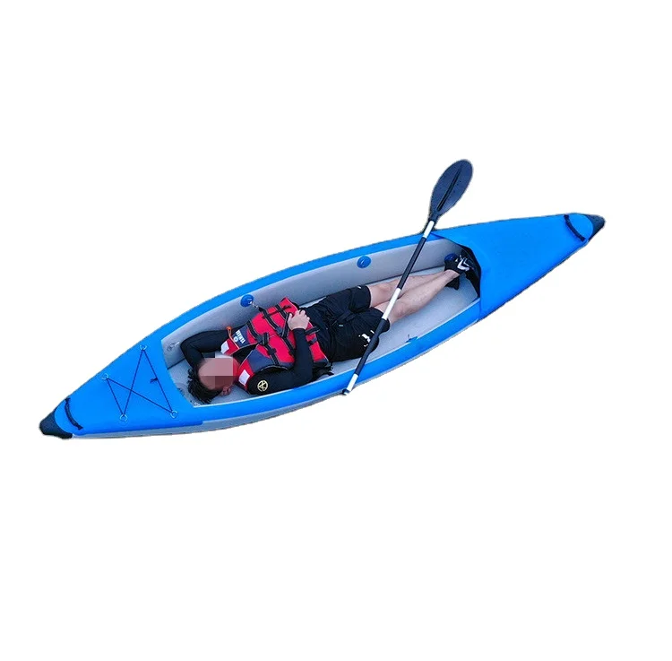 

Manufacturer China Cheap Plastic Sit-in Kayak Single Person 1 Seater for River / Drifting / Raft Boat 11ft Length