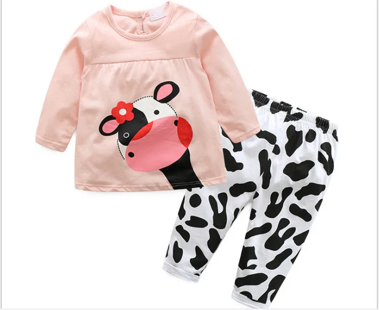 

Children's clothing sets girls and boys cartoon printed sets kids summer sleeveless 2pcs set for 1-5 years child, Stock color \ custom color