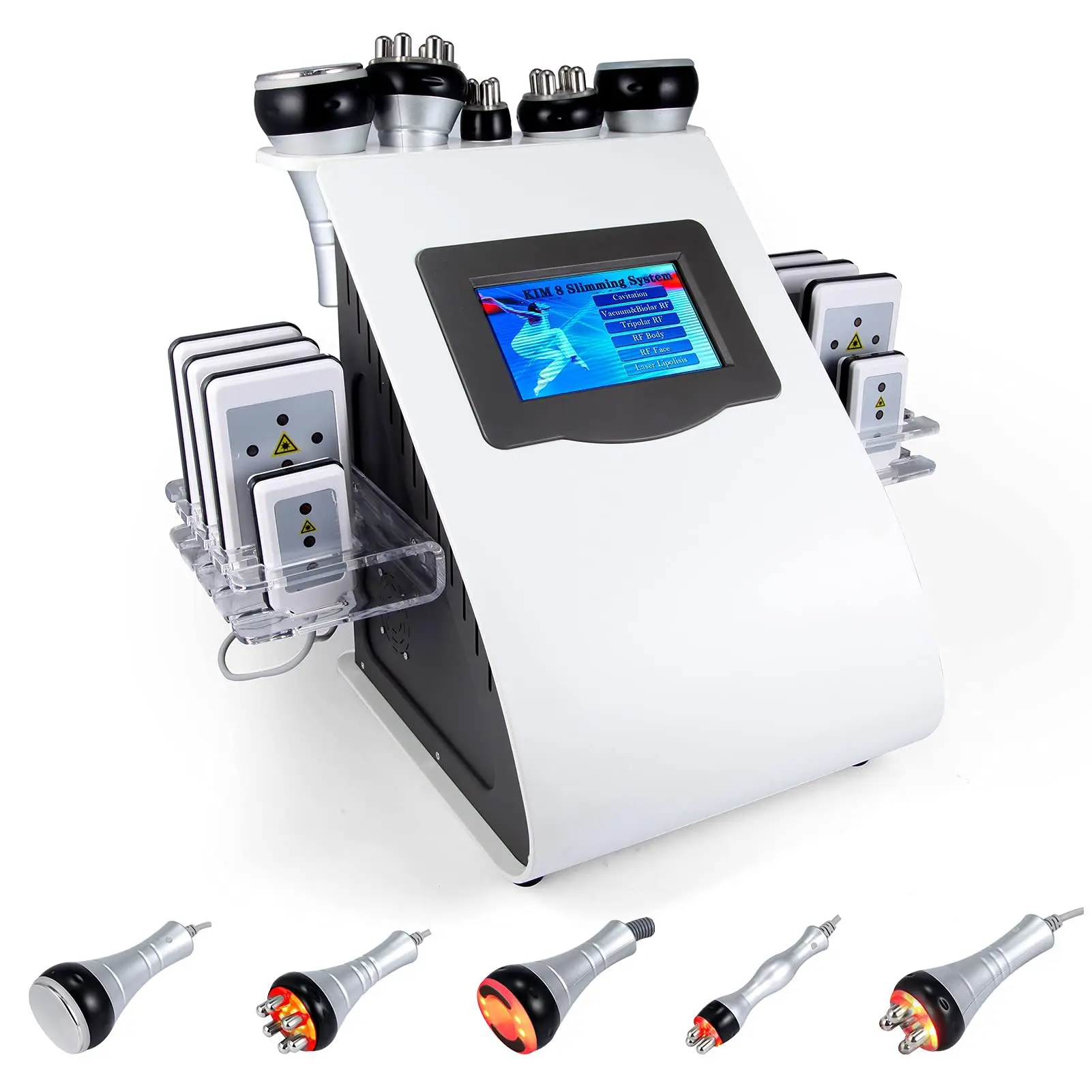 

Multi-Functional Best Ultrasonic Body Shaping Laser Lipo Ems Sculpting Machine 6 In 1 Cavitation Machine