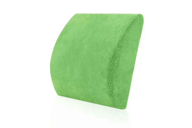 
Wholesale hot selling office chair back support Contoured Rest Lumbar Body truck seat waist memory foam pillow 