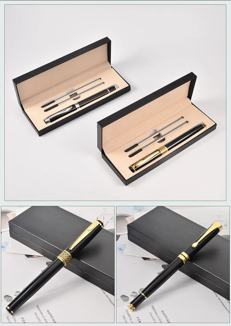 IDEAPOOL Luxury Rosewood Ballpoint Pen Writing Set Elegant Fancy Nice Gift Pen Set for Signature Executive Business 