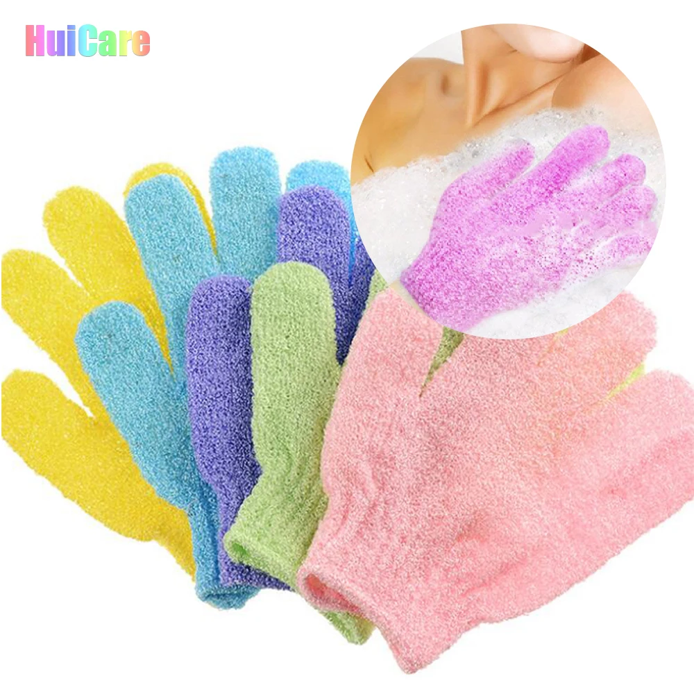 

Rubbing Body Shower Fiber Bath Scrubbing Soft Mesh Gloves Exfoliation Brush Skin Exfoliating Glove