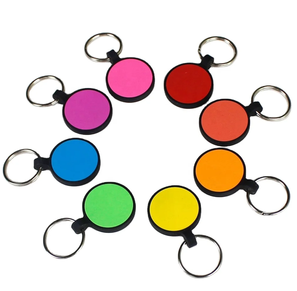 

Best-seller Amazon Personalized Sublimation Round Silicone Pet ID Tag, Customized color