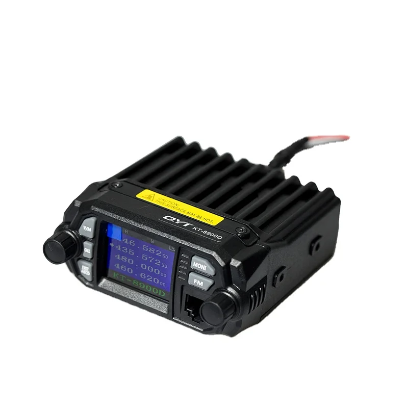 

QYT KT-8900D Quad-Standby Mobile Radio 25W UHF/VHF Mini Color Screen Walkie Talkie