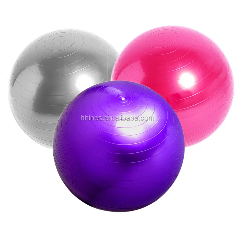 

Custom Printed 45cm 55cm 65cm 75cm Pvc Colorful Exercise Gym Yoga Ball With Air Pump, Colorful and custom printed