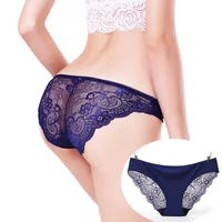 

Factory Custom Seamless Lace Breathable Thong Multiple Colors Women's Panties For Women