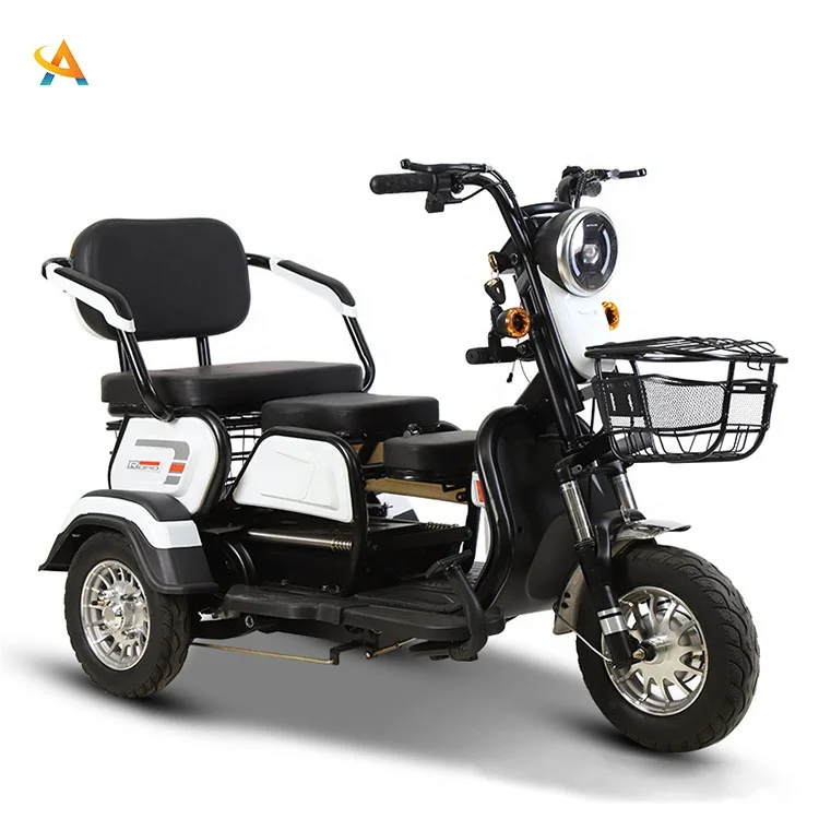 

48V 600w Lithium Battery Cheap Adult Cargo Electric Tricycle, Red