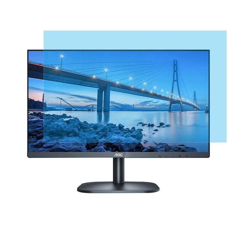 

New Trending 22 Inch Computer Used Anti Radiation Blue Ray Filter High Clear Anti Blue Light Monitor Screen Protector Film