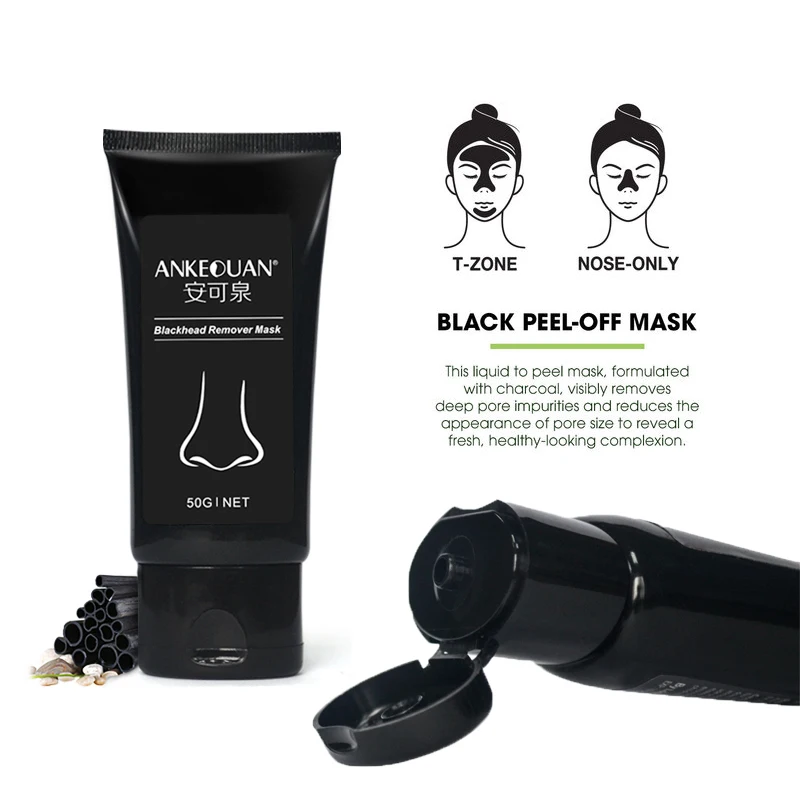 

Acne/Pimple/Blackhead removal facial mask best blackhead remover mask, Black