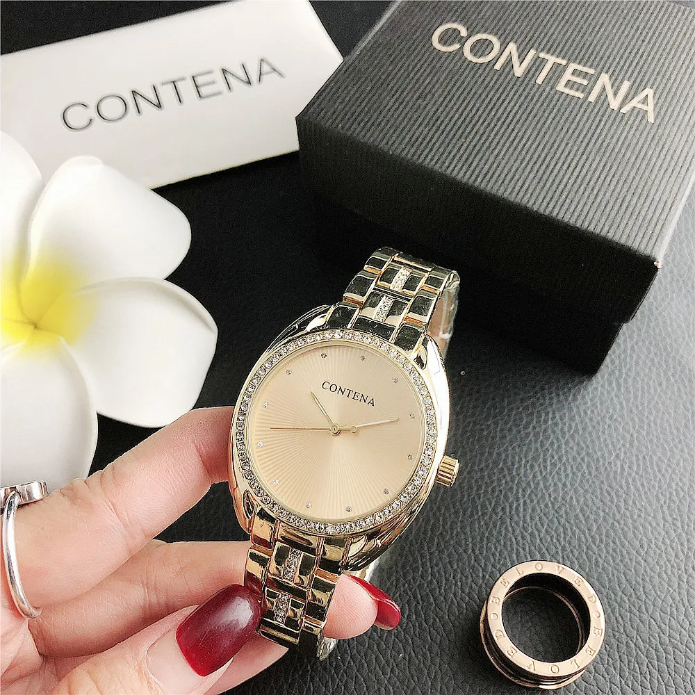 

Top brand Fashion wholesale watches Stainless steel Sliver dial watches luxury, As pic