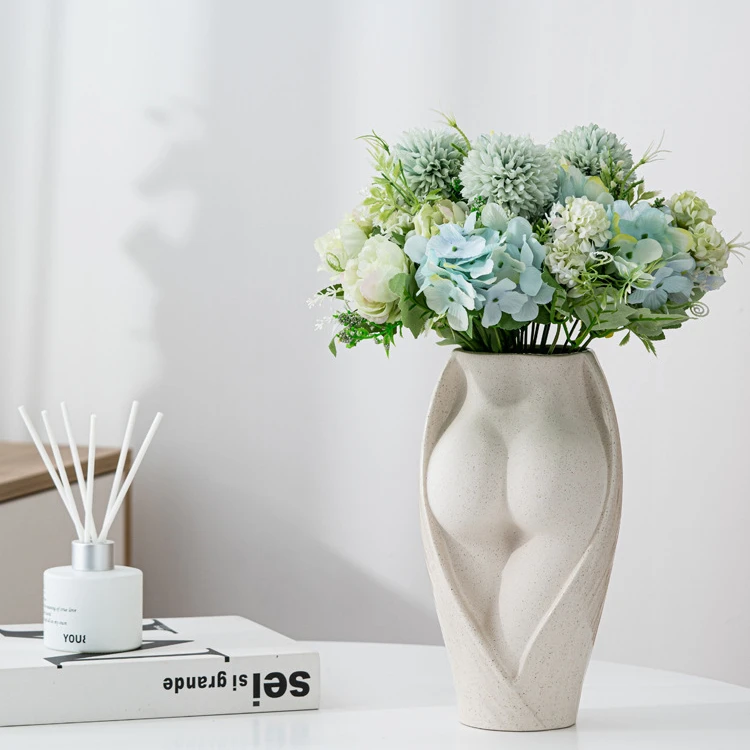 

Home accessories ornaments ceramic vase Nordic body art decoration