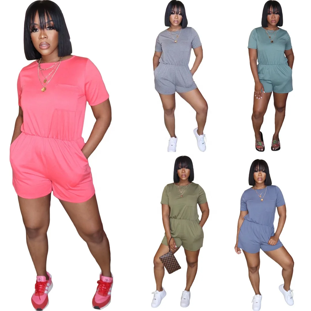 

MT-27-8176 Fashion plus size woman clothing bow tie front ladies jumpsuit custom made jumpsuit