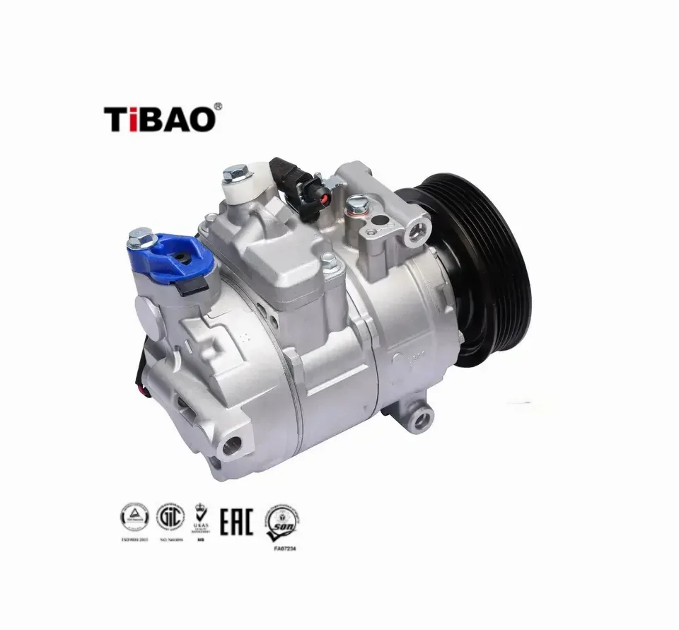 

TiBAO Auto AC Compressor auto conditioner A/C Compressor for Audi A4 B7 B8 A6 Avant 4F5 C6 3.0 6pk 4F0260805F 4F0260805K