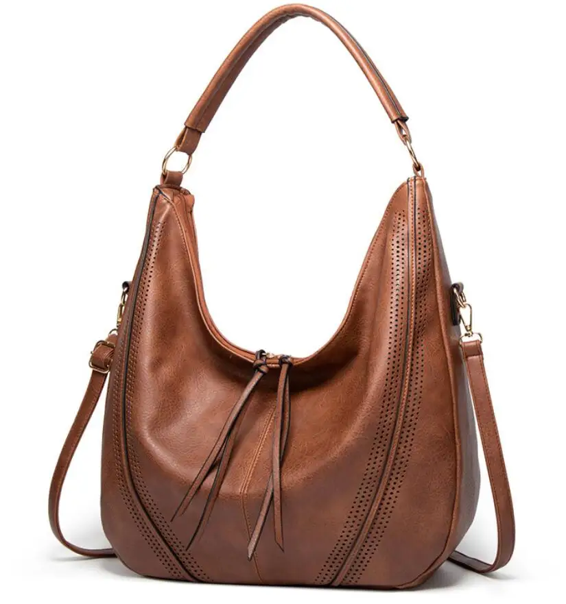 Designs Fashion Bag Handbag Zipper Pockets Vintage Leather Handbags ...