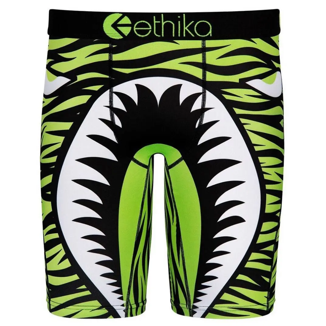 

2021 Hot Selling Tie-Dye Boxer Shorts Brief Print Gay Underwear Ethika Sexy Mesh For Men, Customized logo