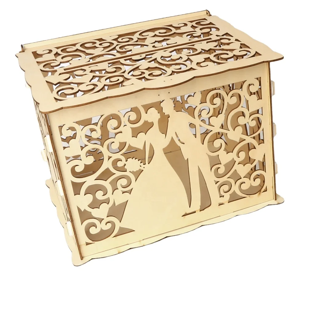 

Wedding Decoration Birthday Party Supplies Wedding Gift Card Box, Orginal or paint